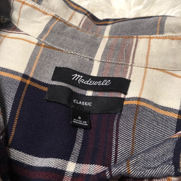 MADEWELL Classic Plaid Button-Down - Picture 7 of 8